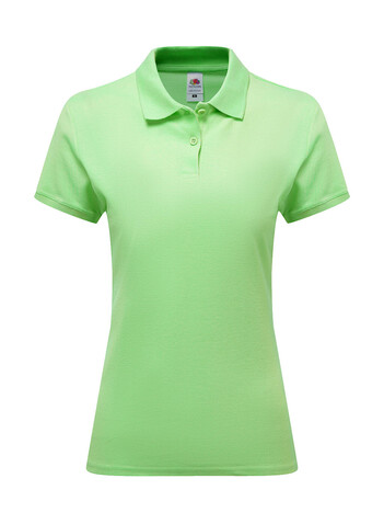 Fruit of the Loom Ladies` Premium Polo, Neomint, XL (16) bedrucken, Art.-Nr. 528015136
