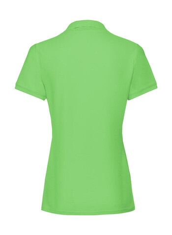Fruit of the Loom Ladies` Premium Polo, Lime Green, M (12) bedrucken, Art.-Nr. 528015214