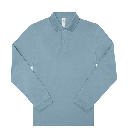 B & C My Polo 210 LSL, Amalfi Blue, 3XL bedrucken, Art.-Nr. 530423057 B & C My Polo 210 LSL, Amalfi Blue, 3XL bedrucken, Art.-Nr. 530423057