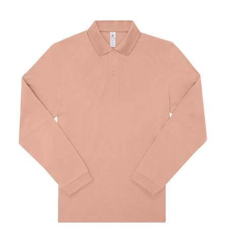 B &amp; C My Polo 210 LSL, Nude, M bedrucken, Art.-Nr. 530427163