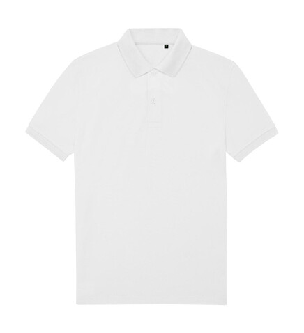 B &amp; C My Eco Polo 65/35, White, 2XL bedrucken, Art.-Nr. 531420006