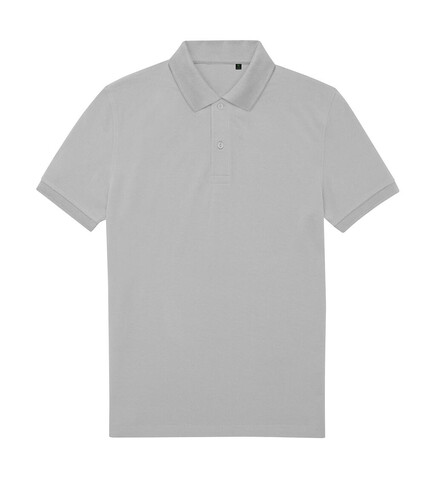 B &amp; C My Eco Polo 65/35, Pacific Grey, L bedrucken, Art.-Nr. 531421354