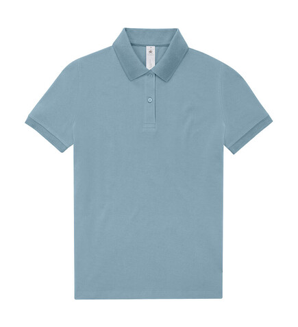 B &amp; C My Polo 210 /Women, Amalfi Blue, L bedrucken, Art.-Nr. 534423055