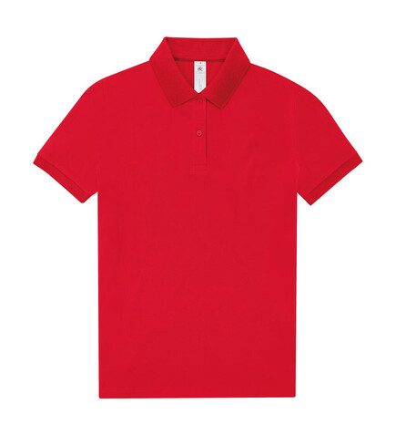 B &amp; C My Polo 210 /Women, Red, M bedrucken, Art.-Nr. 534424004