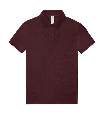B & C My Polo 210 /Women, Heather Burgundy, XL bedrucken, Art.-Nr. 534424526 B & C My Polo 210 /Women, Heather Burgundy, XL bedrucken, Art.-Nr. 534424526