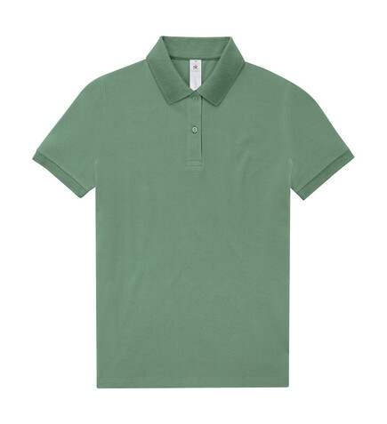 B &amp; C My Polo 210 /Women, Amalfi Green, M bedrucken, Art.-Nr. 534425154