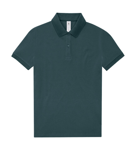 B &amp; C My Polo 210 /Women, Amalfi Teal, XL bedrucken, Art.-Nr. 534425236