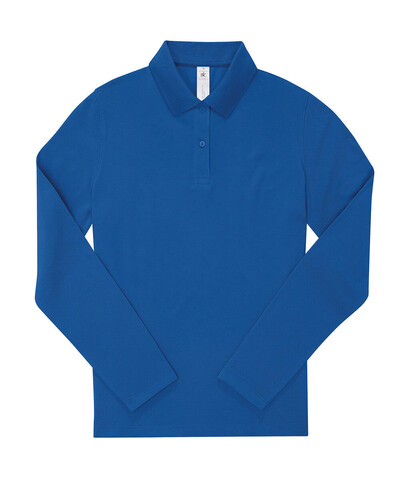 B &amp; C My Polo 210 LSL /Women, Royal Blue, XL bedrucken, Art.-Nr. 535423006