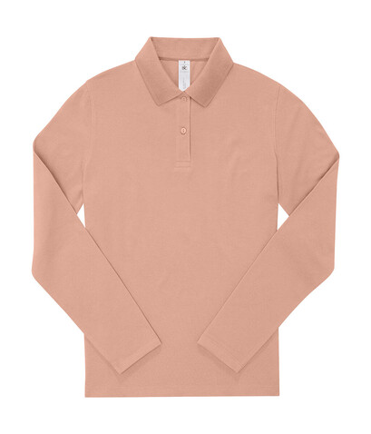 B &amp; C My Polo 210 LSL /Women, Nude, L bedrucken, Art.-Nr. 535427165