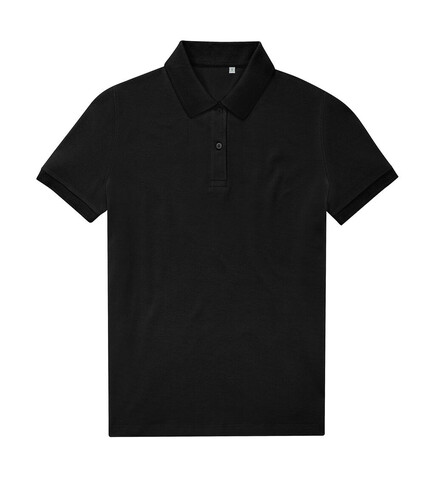 B &amp; C My Eco Polo 65/35 /Women, Black, 3XL bedrucken, Art.-Nr. 536421018