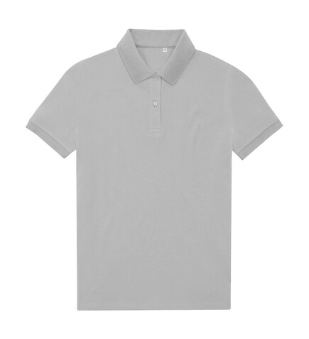 B &amp; C My Eco Polo 65/35 /Women, Pacific Grey, S bedrucken, Art.-Nr. 536421353