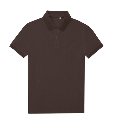 B &amp; C My Eco Polo 65/35 /Women, Roasted Coffee, M bedrucken, Art.-Nr. 536427064