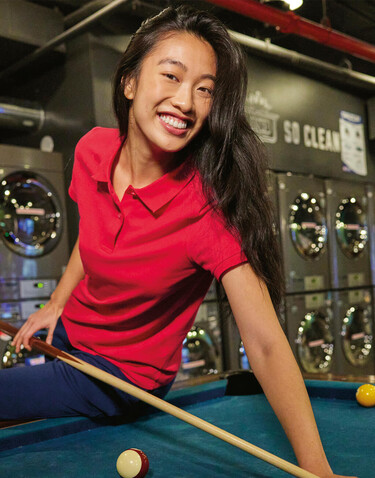 B & C My Eco Polo 65/35 /Women, White, XS bedrucken, Art.-Nr. 536420002 B & C My Eco Polo 65/35 /Women, White, XS bedrucken, Art.-Nr. 536420002