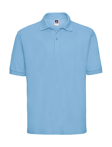 Russell Europe Men`s Classic Polycotton Polo, Sky, XL bedrucken, Art.-Nr. 539003206