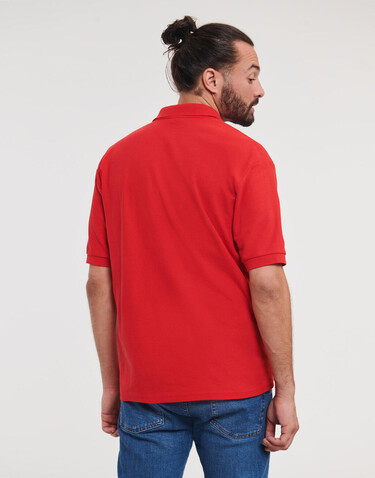 Russell Europe Men`s Classic Polycotton Polo, Light Oxford, XL bedrucken, Art.-Nr. 539007196