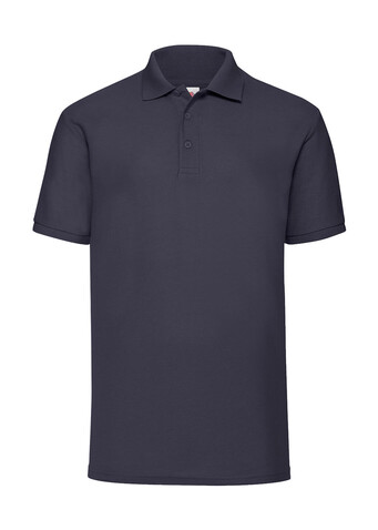 Fruit of the Loom 65/35 Polo, Deep Navy, XL bedrucken, Art.-Nr. 539012026