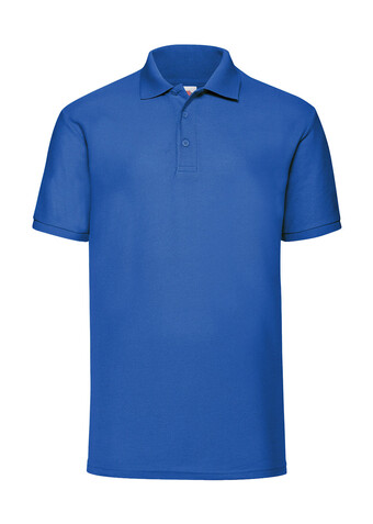 Fruit of the Loom 65/35 Polo, Royal, L bedrucken, Art.-Nr. 539013005