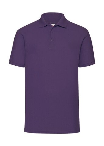 Fruit of the Loom 65/35 Polo, Purple, XL bedrucken, Art.-Nr. 539013496