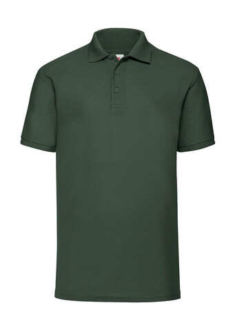 Fruit of the Loom 65/35 Polo, Bottle Green, S bedrucken, Art.-Nr. 539015403