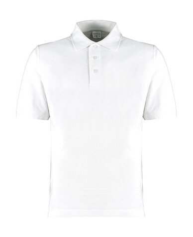 Kustom Kit Classic Fit Cotton Klassic Superwash® 60° Polo, White, M bedrucken, Art.-Nr. 543110004