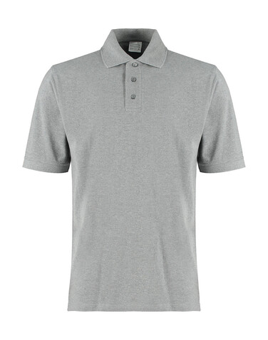 Kustom Kit Classic Fit Cotton Klassic Superwash® 60° Polo, Heather Grey Marl, S bedrucken, Art.-Nr. 543111243 Kustom Kit Classic Fit Cotton Klassic Superwash® 60° Polo, Heather Grey Marl, S bedrucken, Art.-Nr. 543111243