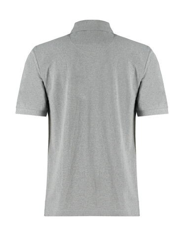 Kustom Kit Classic Fit Cotton Klassic Superwash® 60° Polo, Heather Grey Marl, S bedrucken, Art.-Nr. 543111243 Kustom Kit Classic Fit Cotton Klassic Superwash® 60° Polo, Heather Grey Marl, S bedrucken, Art.-Nr. 543111243