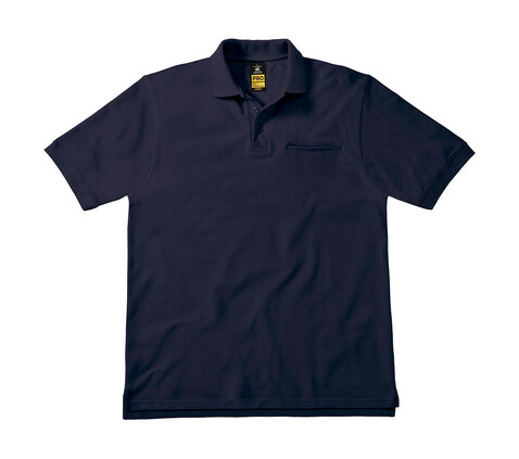B &amp; C Energy Pro Workwear Pocket Polo, Navy, 3XL bedrucken, Art.-Nr. 543422008