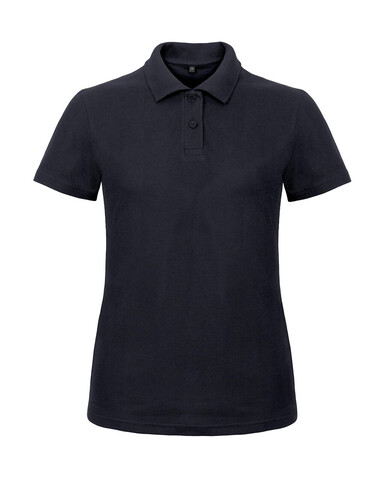 B &amp; C ID.001 /women Piqué Polo Shirt, Navy, XL bedrucken, Art.-Nr. 547422006