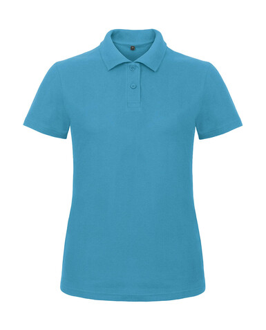 B &amp; C ID.001 /women Piqué Polo Shirt, Atoll, XS bedrucken, Art.-Nr. 547423142