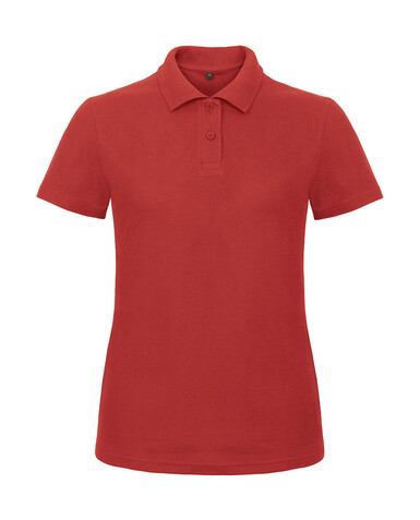 B & C ID.001 /women Piqué Polo Shirt, Red, 3XL bedrucken, Art.-Nr. 547424008 B & C ID.001 /women Piqué Polo Shirt, Red, 3XL bedrucken, Art.-Nr. 547424008