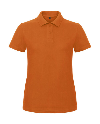 B &amp; C ID.001 /women Piqué Polo Shirt, Orange, 2XL bedrucken, Art.-Nr. 547424107