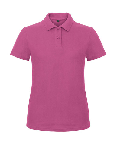 B &amp; C ID.001 /women Piqué Polo Shirt, Fuchsia, M bedrucken, Art.-Nr. 547424184