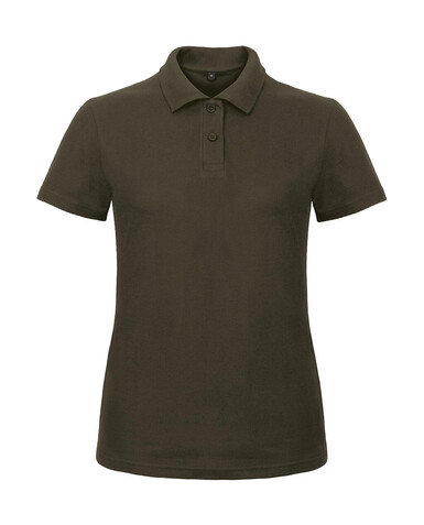 B &amp; C ID.001 /women Piqué Polo Shirt, Brown, 3XL bedrucken, Art.-Nr. 547427008