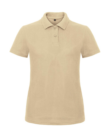 B & C ID.001 /women Piqué Polo Shirt, Sand, L bedrucken, Art.-Nr. 547427415 B & C ID.001 /women Piqué Polo Shirt, Sand, L bedrucken, Art.-Nr. 547427415