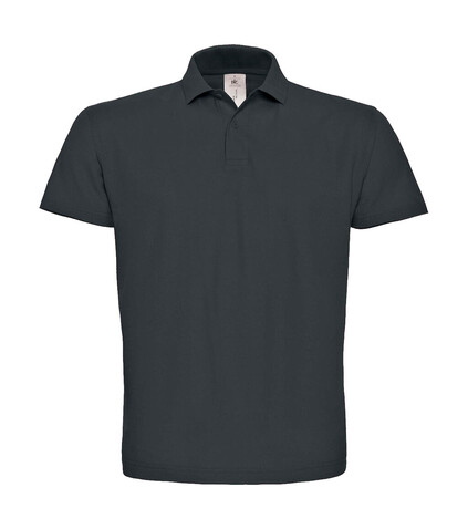 B &amp; C ID.001 Piqué Polo Shirt, Anthracite, M bedrucken, Art.-Nr. 548421404