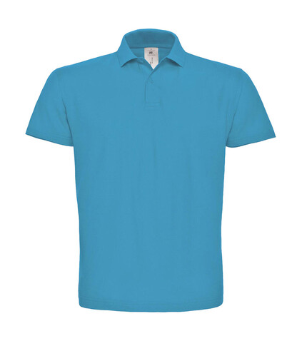 B &amp; C ID.001 Piqué Polo Shirt, Atoll, XS bedrucken, Art.-Nr. 548423142