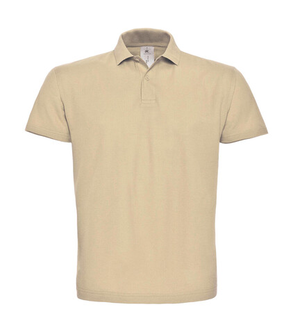 B &amp; C ID.001 Piqué Polo Shirt, Sand, L bedrucken, Art.-Nr. 548427415