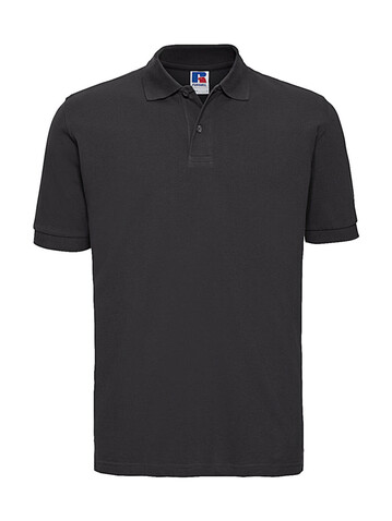 Russell Europe Men`s Classic Cotton Polo, Black, 3XL bedrucken, Art.-Nr. 549001018