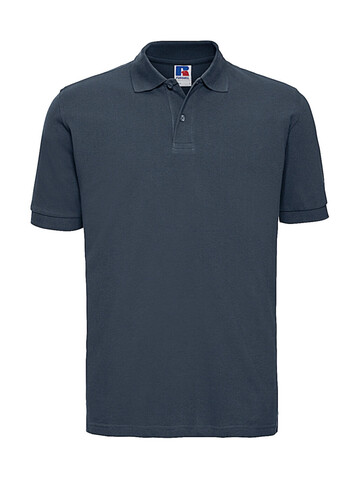 Russell Europe Men`s Classic Cotton Polo, French Navy, M bedrucken, Art.-Nr. 549002014