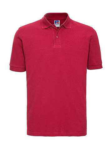 Russell Europe Men`s Classic Cotton Polo, Classic Red, XL bedrucken, Art.-Nr. 549004016