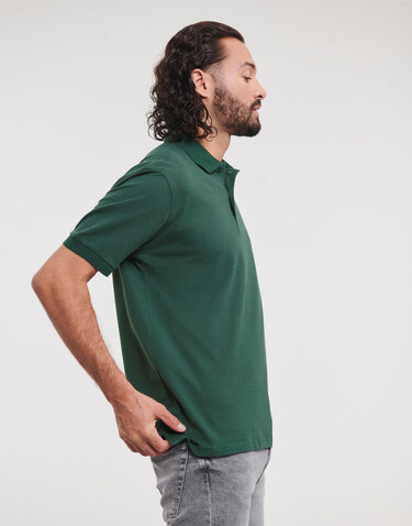 Russell Europe Men`s Classic Cotton Polo, White, XS bedrucken, Art.-Nr. 549000002