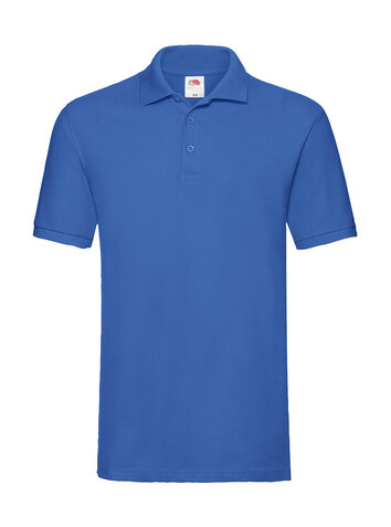 Fruit of the Loom Premium Polo, Royal Blue, 3XL bedrucken, Art.-Nr. 551013008