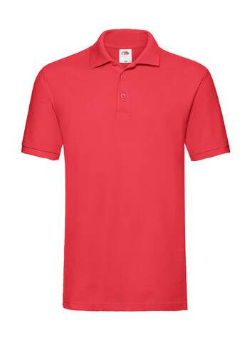 Fruit of the Loom Premium Polo, Red, S bedrucken, Art.-Nr. 551014003 Fruit of the Loom Premium Polo, Red, S bedrucken, Art.-Nr. 551014003