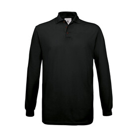 B & C Safran LSL Polo, Black, S bedrucken, Art.-Nr. 554421013 B & C Safran LSL Polo, Black, S bedrucken, Art.-Nr. 554421013