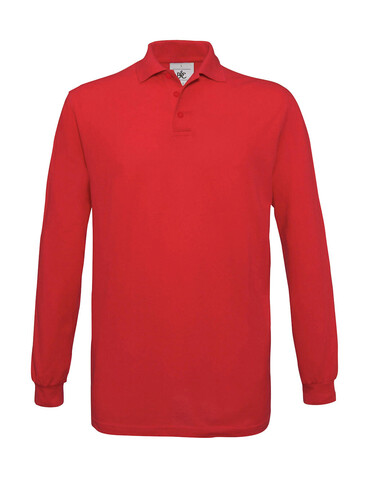 B &amp; C Safran LSL Polo, Red, XL bedrucken, Art.-Nr. 554424006