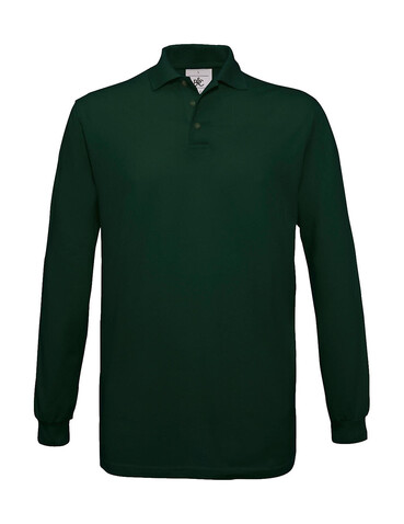 B &amp; C Safran LSL Polo, Bottle Green, 2XL bedrucken, Art.-Nr. 554425407