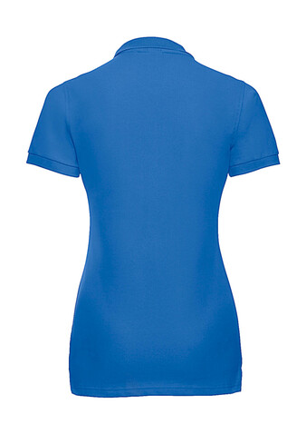 Russell Europe Ladies` Fitted Stretch Polo, White, XS bedrucken, Art.-Nr. 566000002