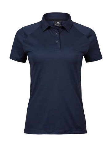 Tee Jays Ladies` Luxury Sport Polo, Dark Grey, 2XL bedrucken, Art.-Nr. 571541287