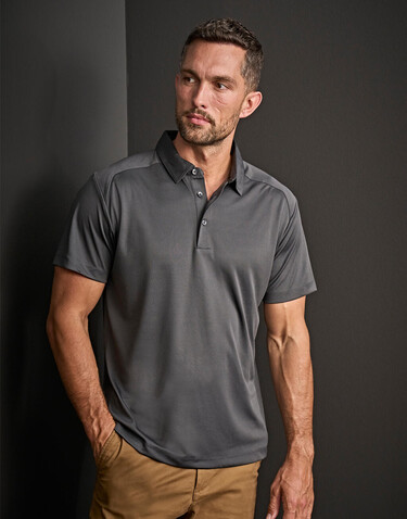 Tee Jays Luxury Sport Polo, Dark Grey, 3XL bedrucken, Art.-Nr. 572541288