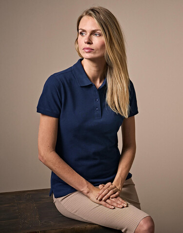 Tee Jays Ladies` Heavy Polo Piqué, White, S bedrucken, Art.-Nr. 578540003